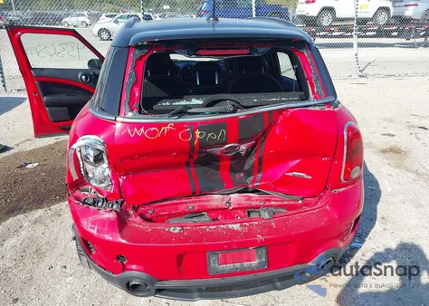 2013 Mini Countryman John Cooper Works из США, поврежденный, VIN WMWXD1C51DWL99274